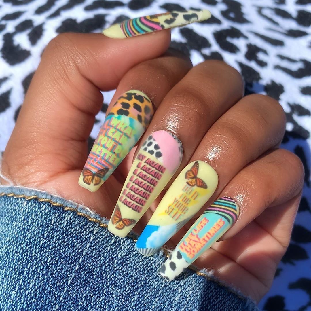 60+ Easy And Fun Summer-Inspired Nail Designs To Copy At Home images 41