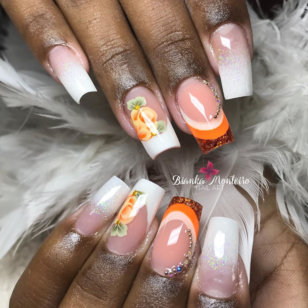 60+ Easy And Fun Summer-Inspired Nail Designs To Copy At Home images 60