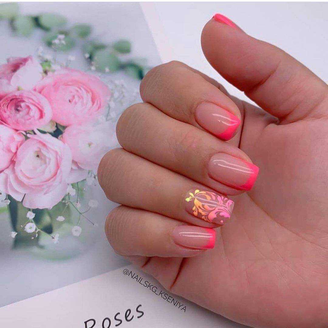 50+ Beautiful Summer Nail Designs For Women In 2024 images 12