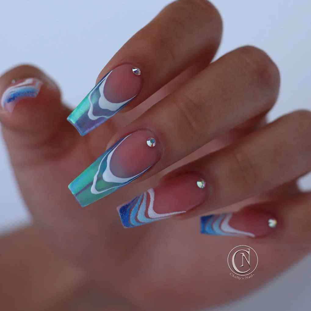 50+ Beautiful Summer Nail Designs For Women In 2024 images 44