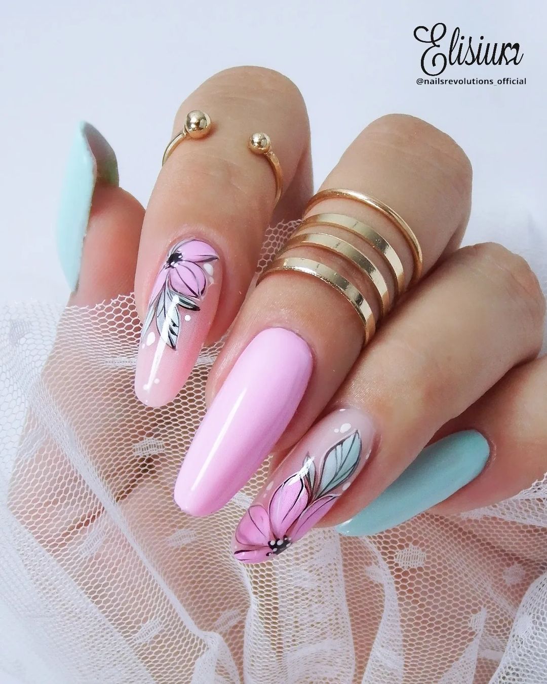 90+ Easy Nails & Nail Art Designs To Try In 2024 images 44