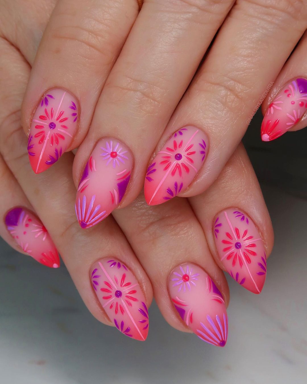 90+ Easy Nails & Nail Art Designs To Try In 2024 images 59