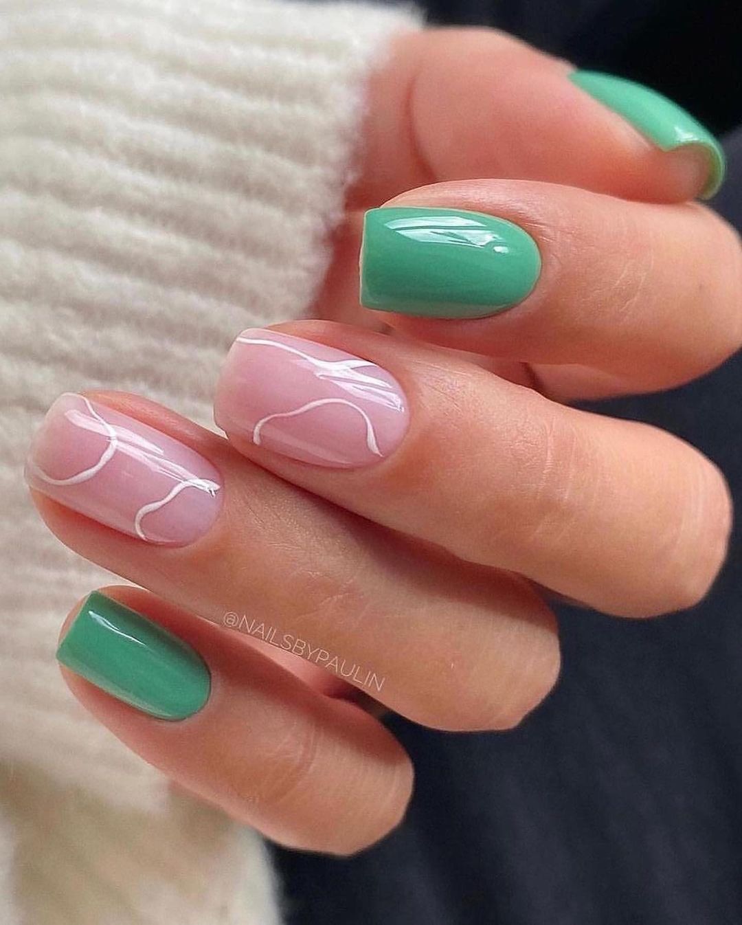 90+ Easy Nails & Nail Art Designs To Try In 2024 images 65