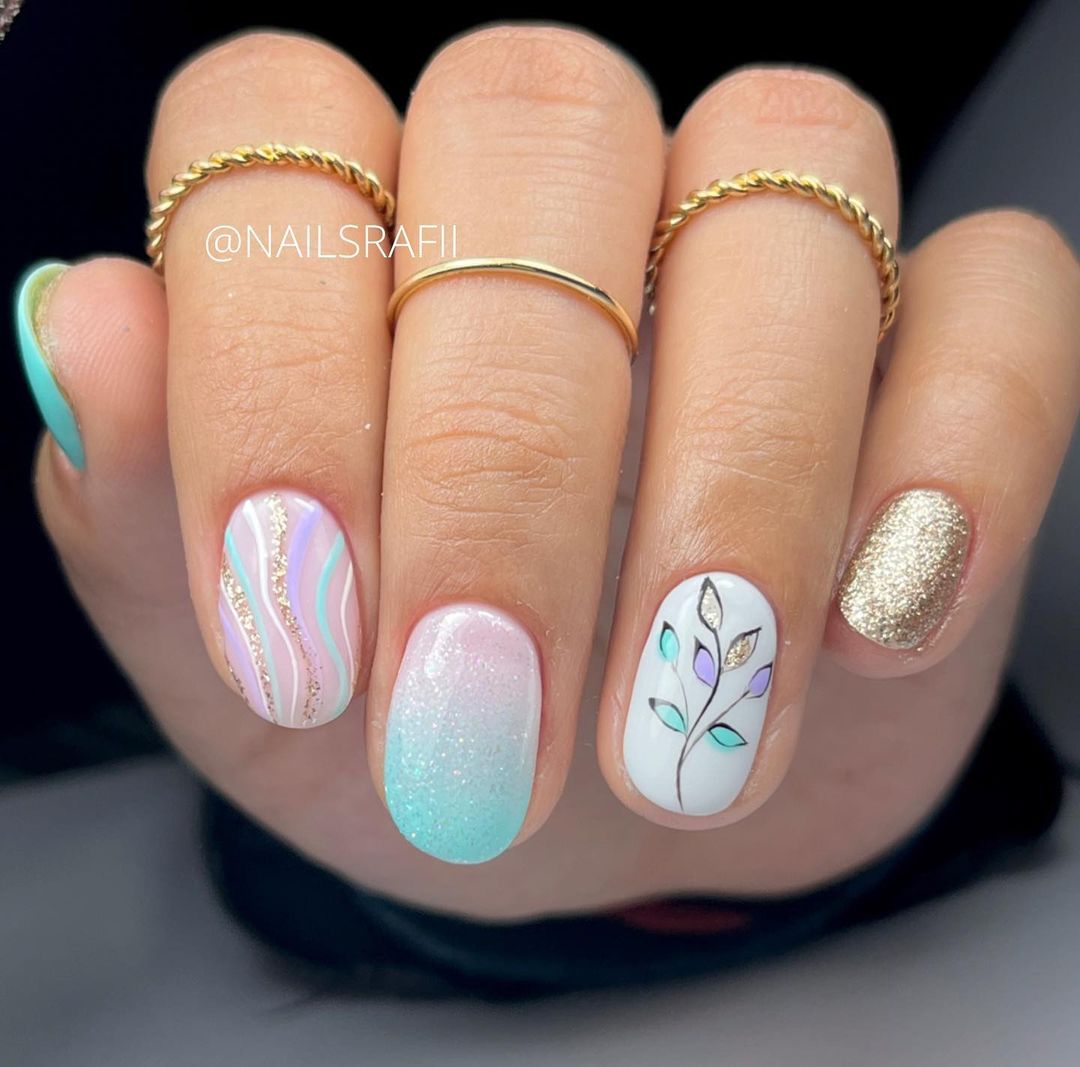 90+ Easy Nails & Nail Art Designs To Try In 2024 images 83