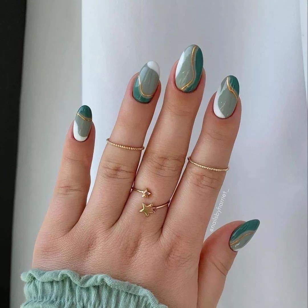 100+ Prettiest Fall Nail Designs And Ideas To Try In 2024 images 13