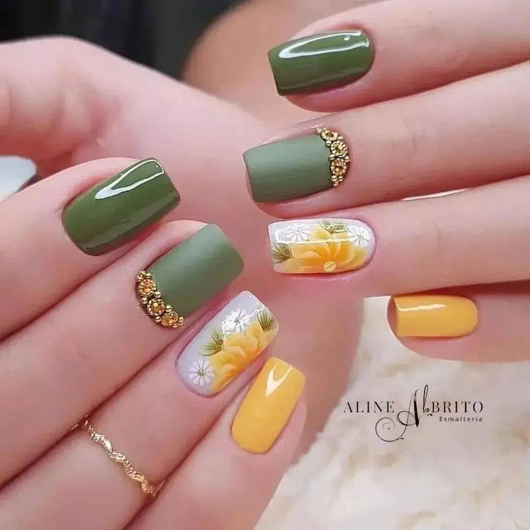 100+ Fall Nail Designs To Try This Autumn (Fall 2024) images 102