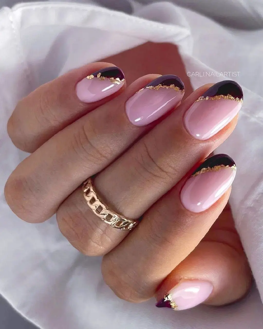 100+ Fall Nail Designs To Try This Autumn (Fall 2024) images 57