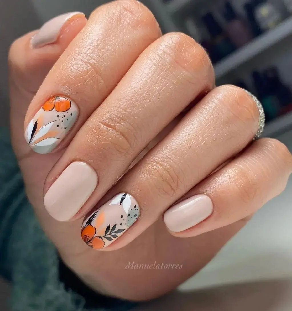 100+ Fall Nail Designs To Try This Autumn (Fall 2024) images 91