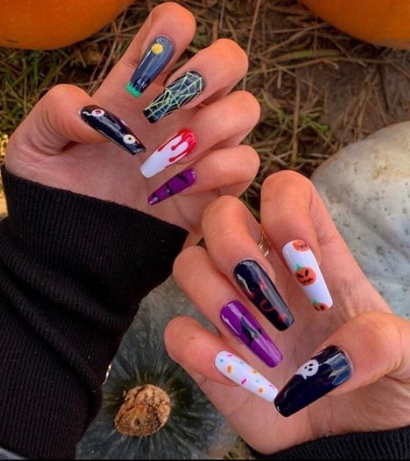 70+ Cool Halloween Nail Ideas Of 2024 images 19