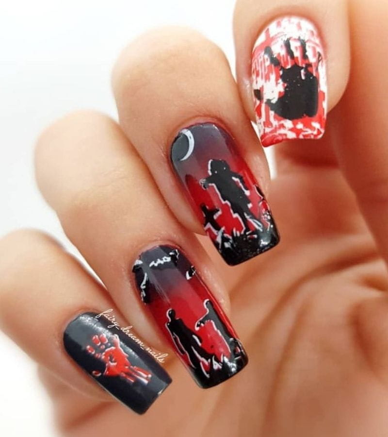 70+ Cool Halloween Nail Ideas Of 2024 images 20