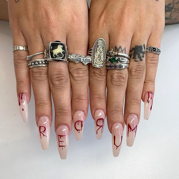 70+ Cool Halloween Nail Ideas Of 2024 images 24