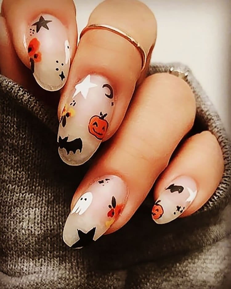 70+ Cool Halloween Nail Ideas Of 2024 images 29