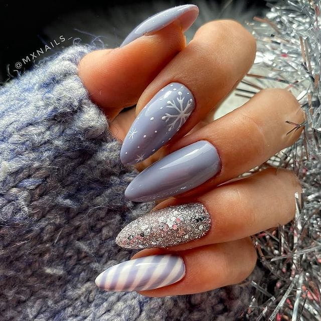 100+ Best Winter Nail Ideas And Designs To Try images 58
