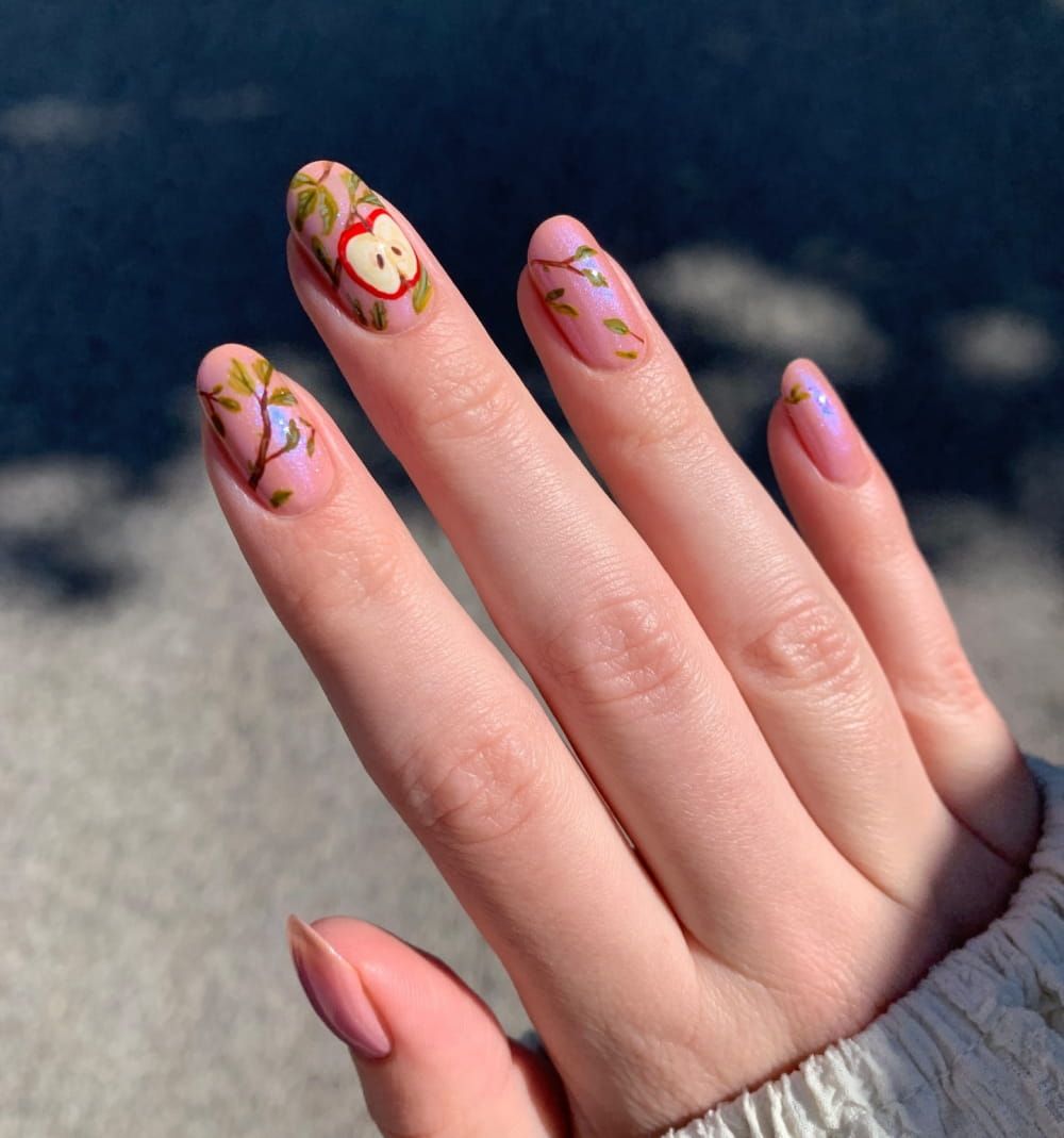 50+ Best Autumn Nail Ideas That'Ll Bring The Cozy Vibes images 6