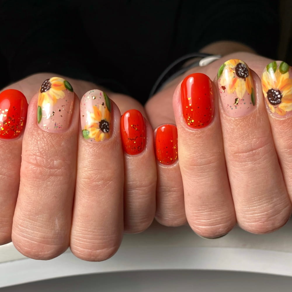 50+ Best Autumn Nail Ideas That'Ll Bring The Cozy Vibes images 7