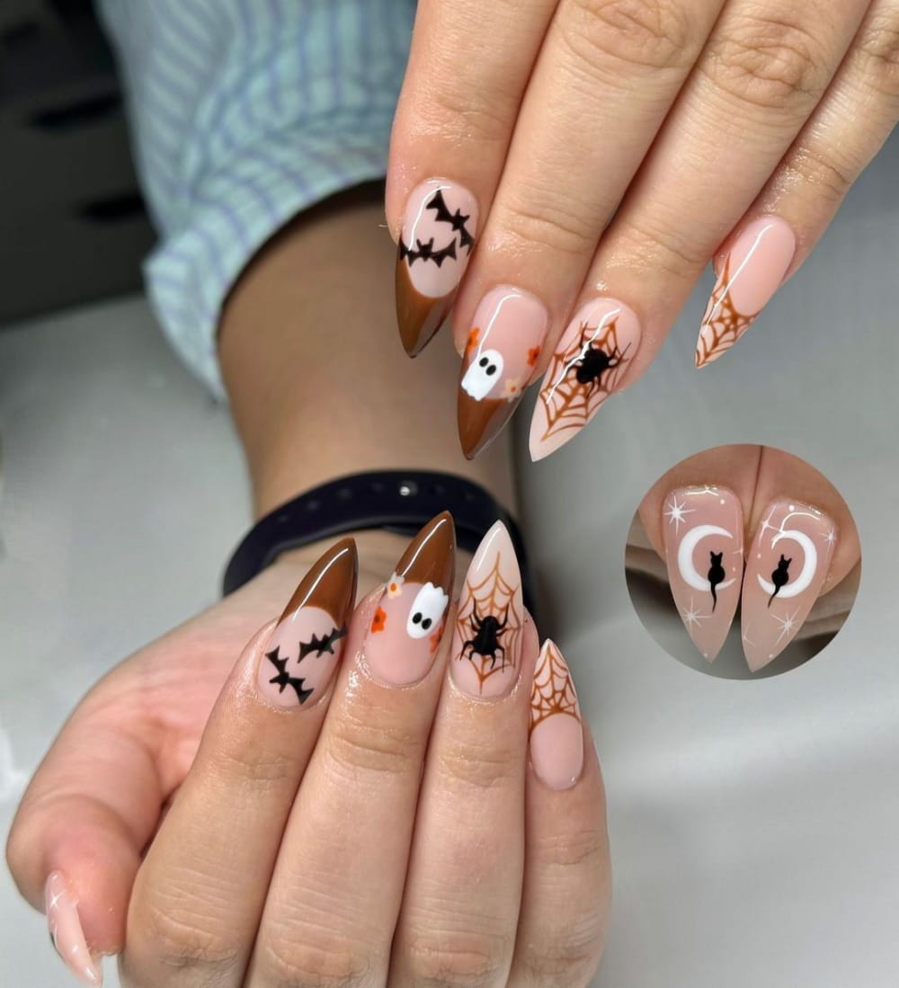 Trendy Halloween Nail Designs For 2024 images 28