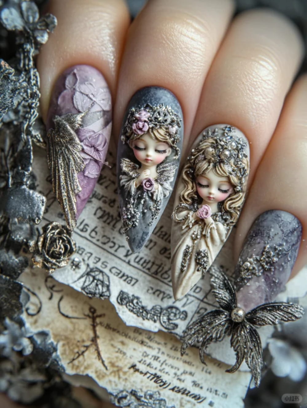 Fun And Frightening Halloween Nail Art Design images 11