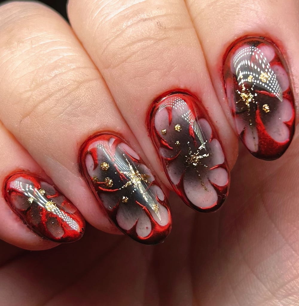 Fun And Frightening Halloween Nail Art Design images 19