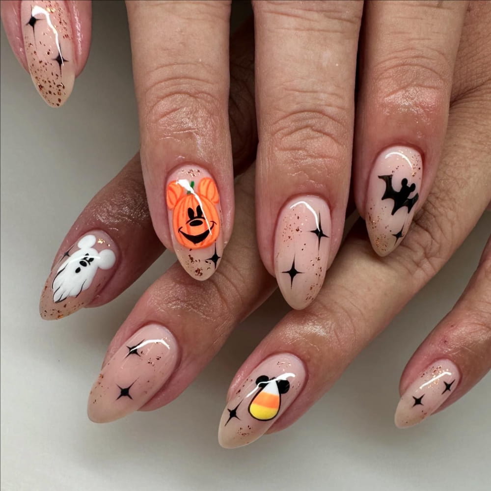 Fun And Frightening Halloween Nail Art Design images 21