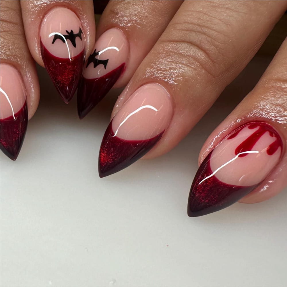 Fun And Frightening Halloween Nail Art Design images 28