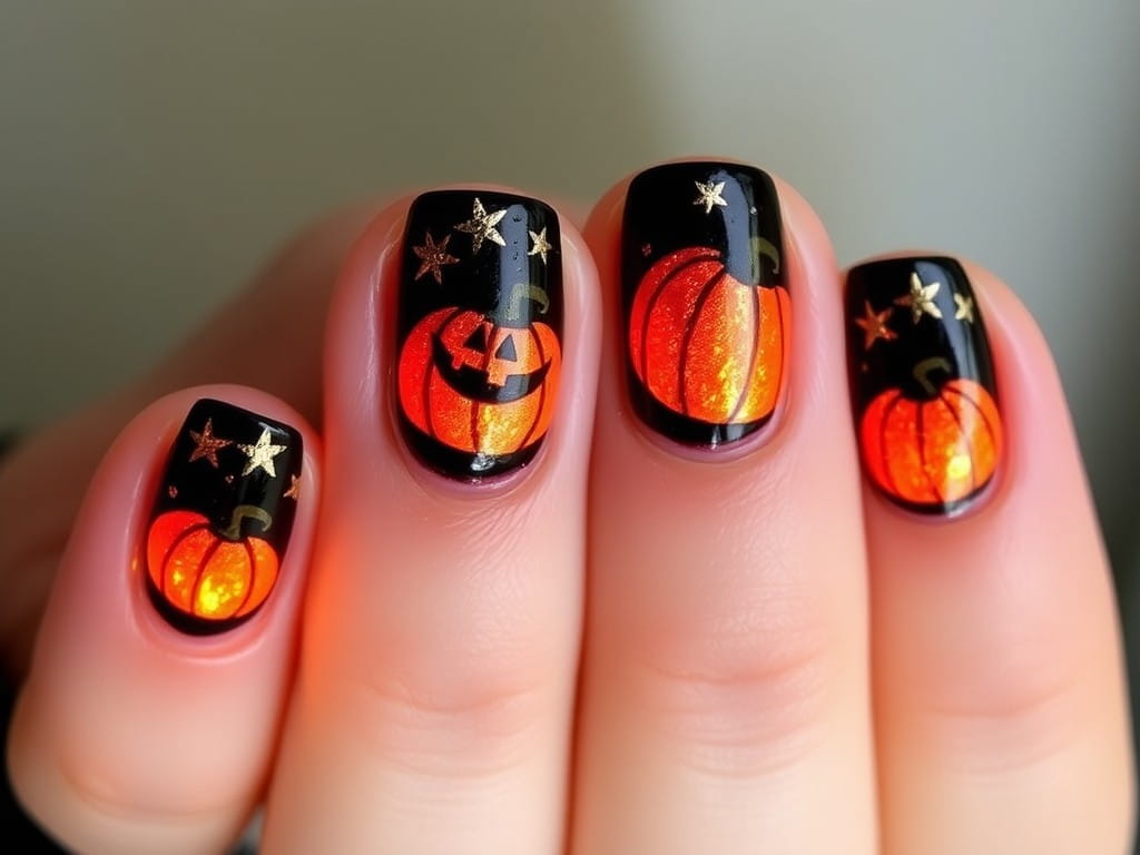 30+ Next Level Halloween Nails Inspo 2024 images 1