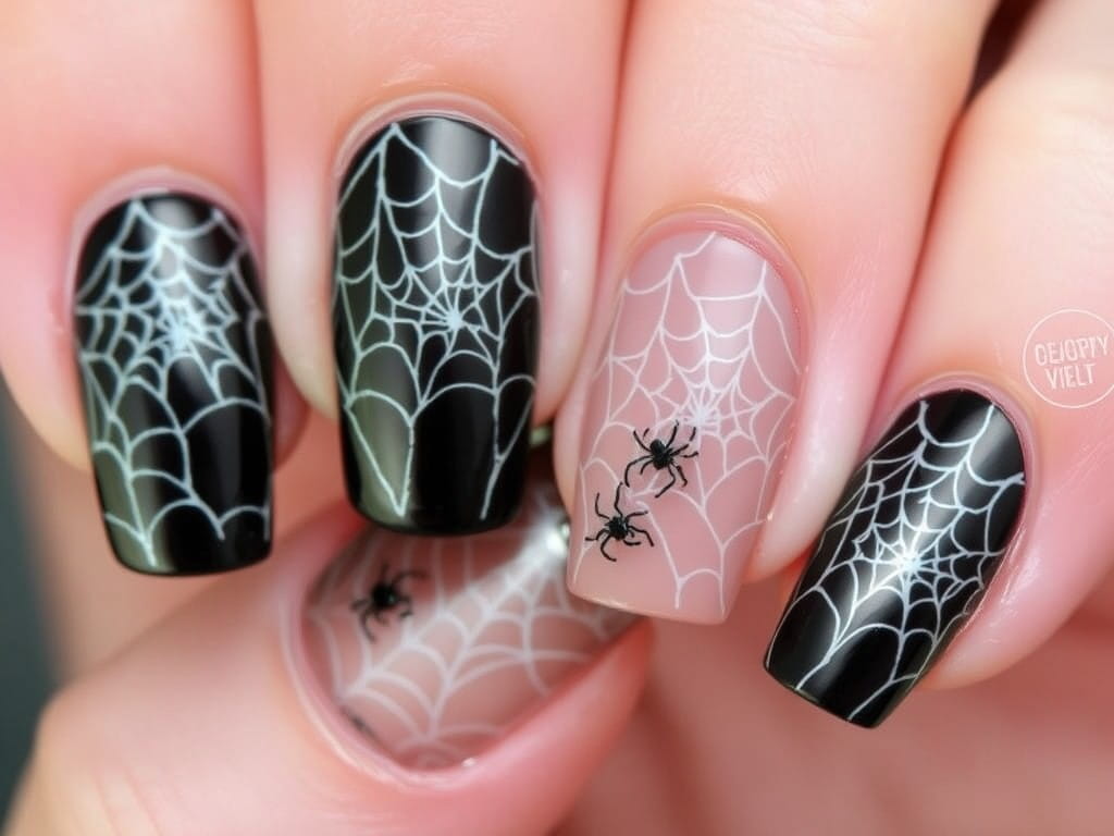 30+ Next Level Halloween Nails Inspo 2024 images 5