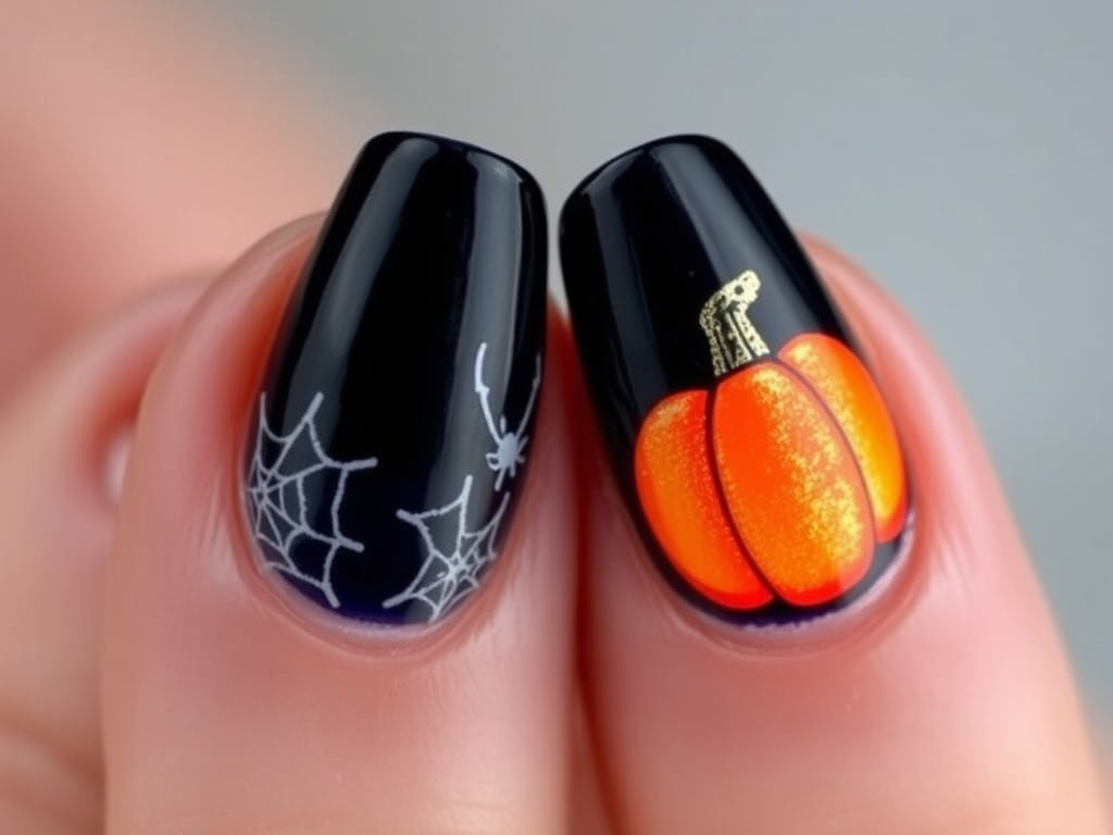 30+ Next Level Halloween Nails Inspo 2024 images 9