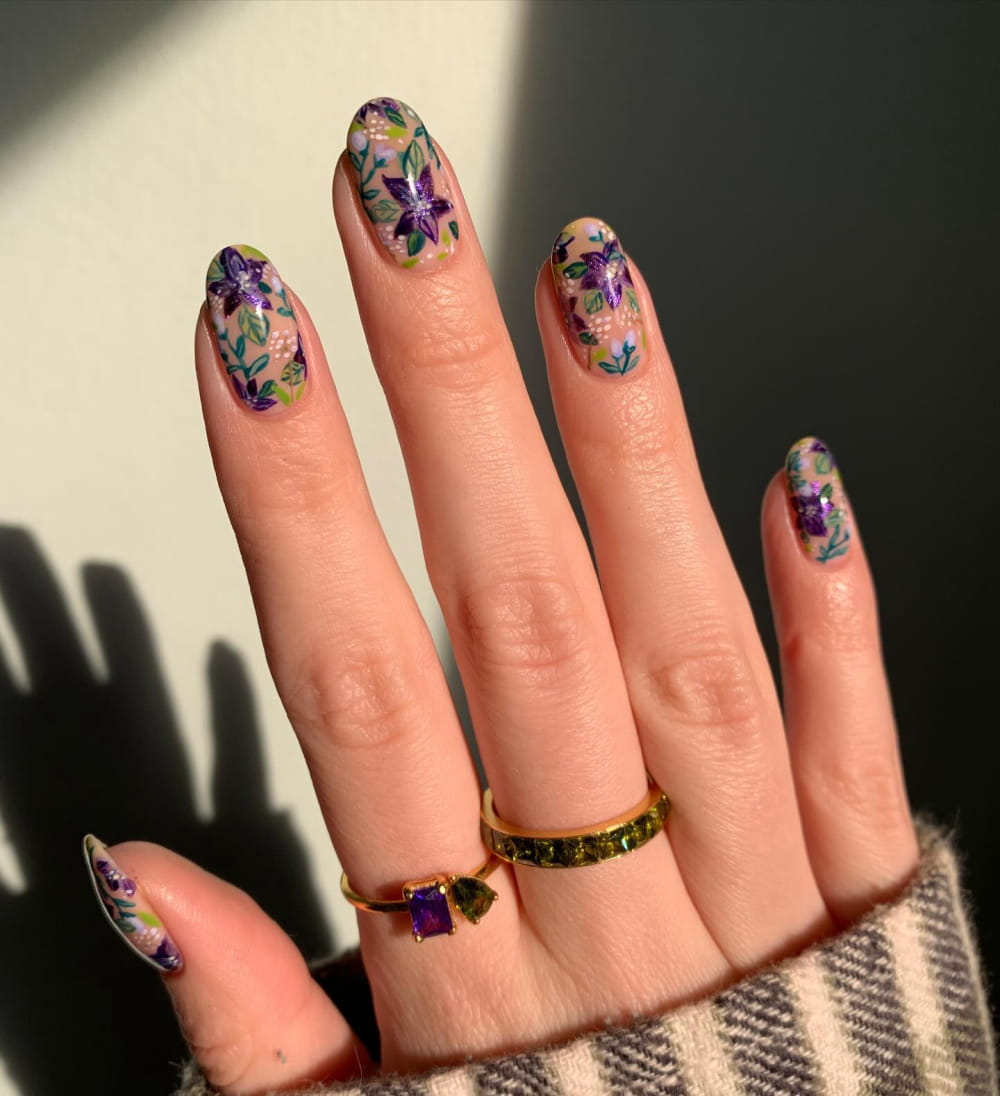 50+ Chic Winter Nail Ideas To Inspire You This Winter Season images 3