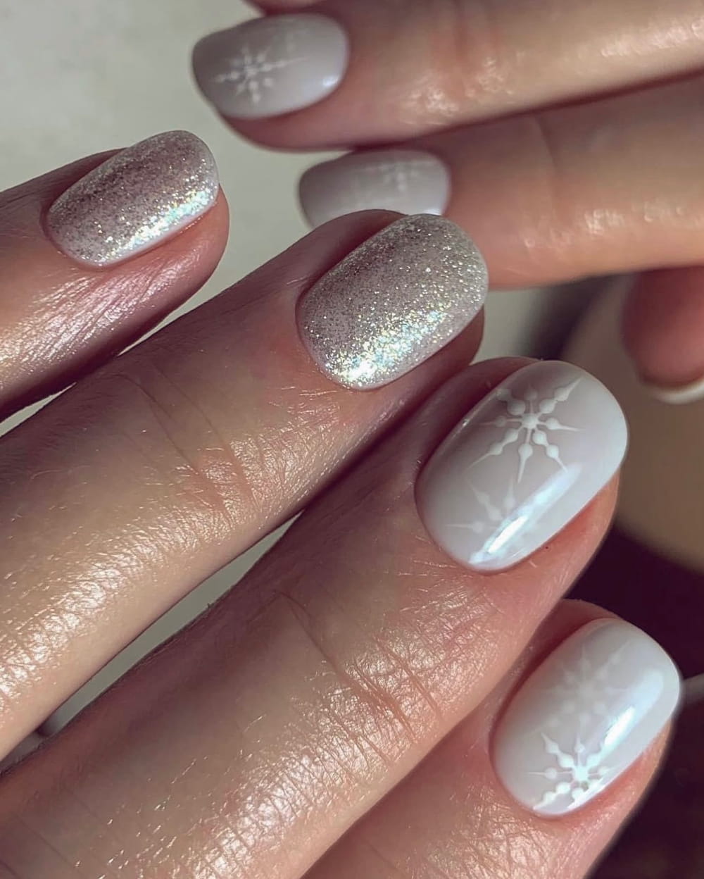 50+ Chic Winter Nail Ideas To Inspire You This Winter Season images 14