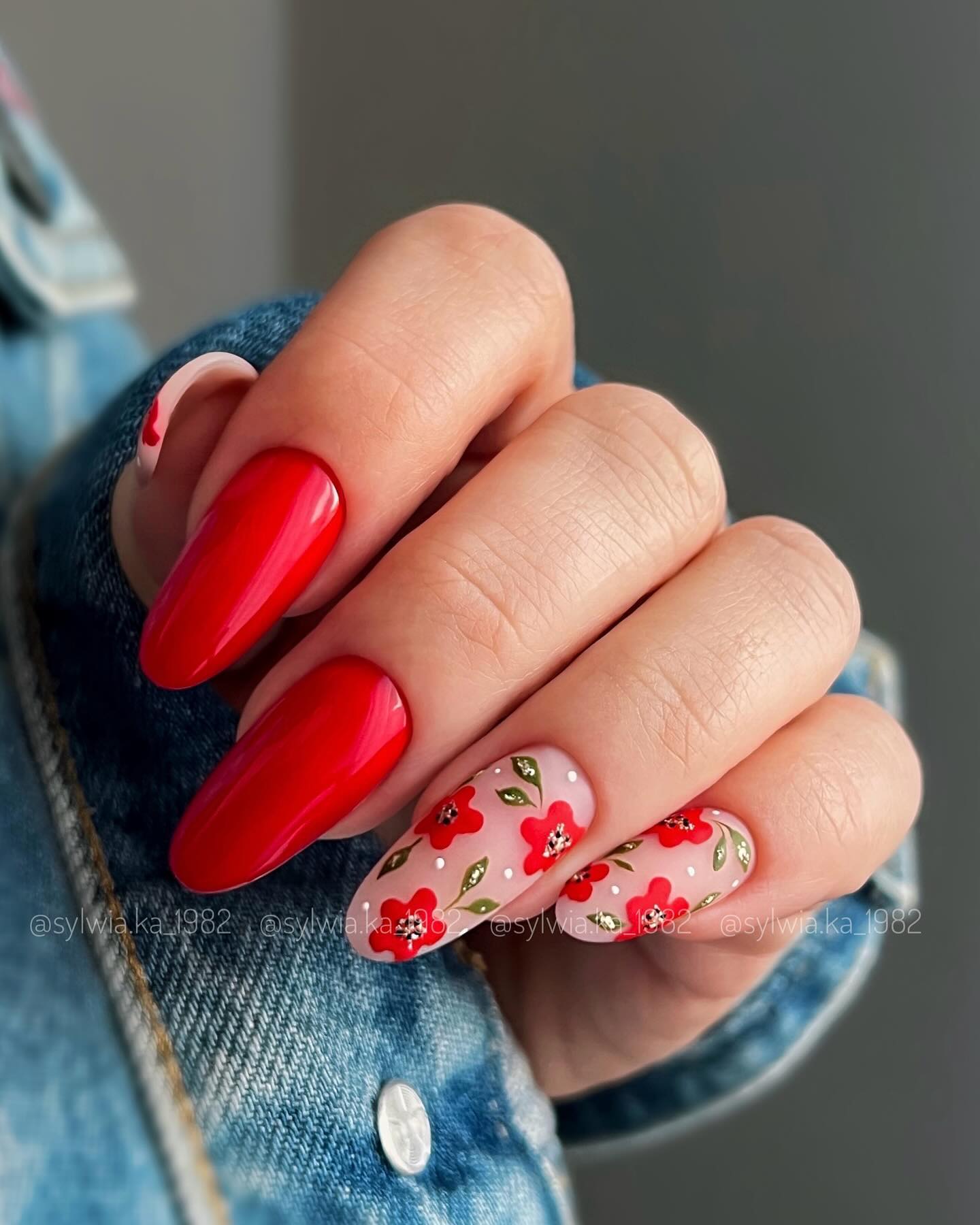 100 Pretty Spring Nail Designs To Try This Year images 104