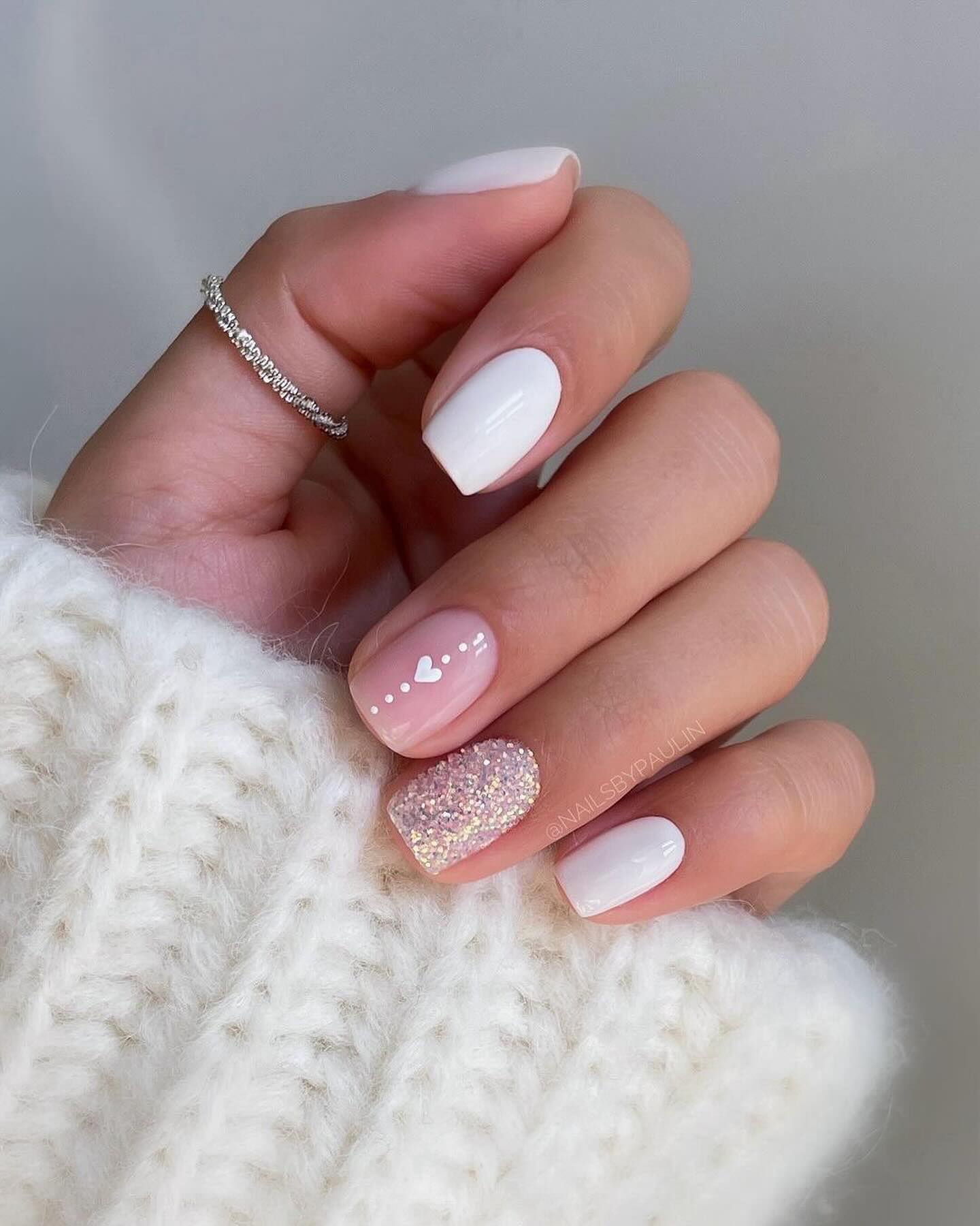 100 Pretty Spring Nail Designs To Try This Year images 42