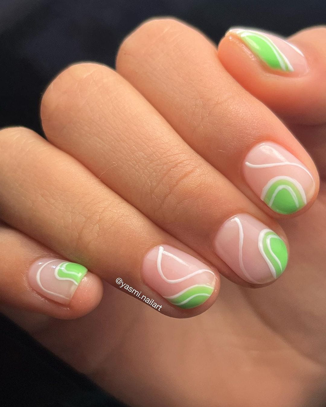 100 Pretty Spring Nail Designs To Try This Year images 58