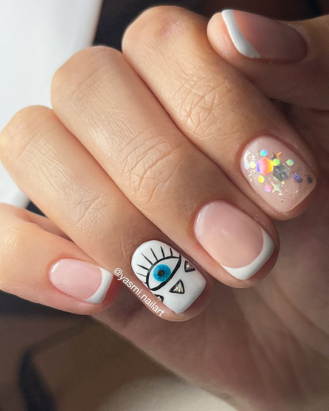 100 Pretty Spring Nail Designs To Try This Year images 65