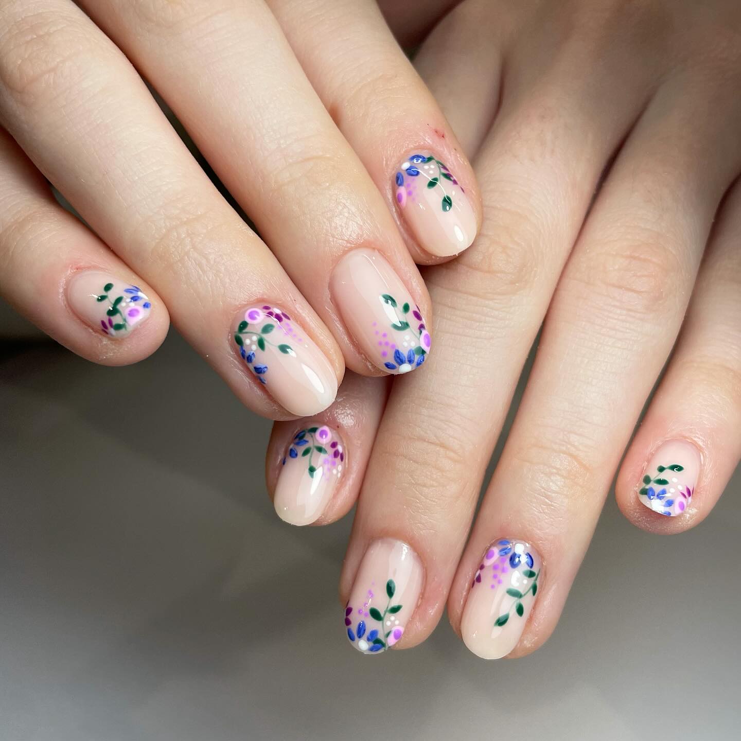 100 Pretty Spring Nail Designs To Try This Year images 67