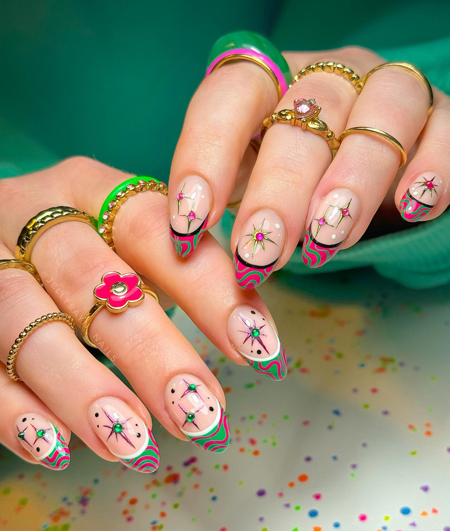 100 Pretty Spring Nail Designs To Try This Year images 88
