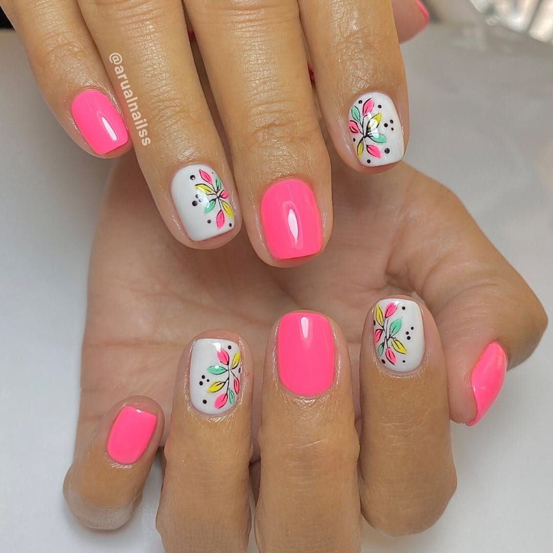 100+ Bright Summer Nail Designs To Try In 2024 images 2