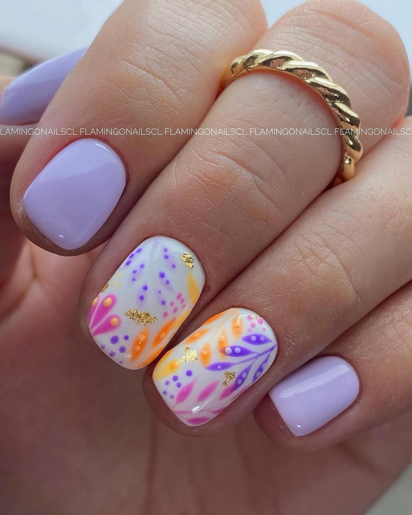 100+ Bright Summer Nail Designs To Try In 2024 images 60