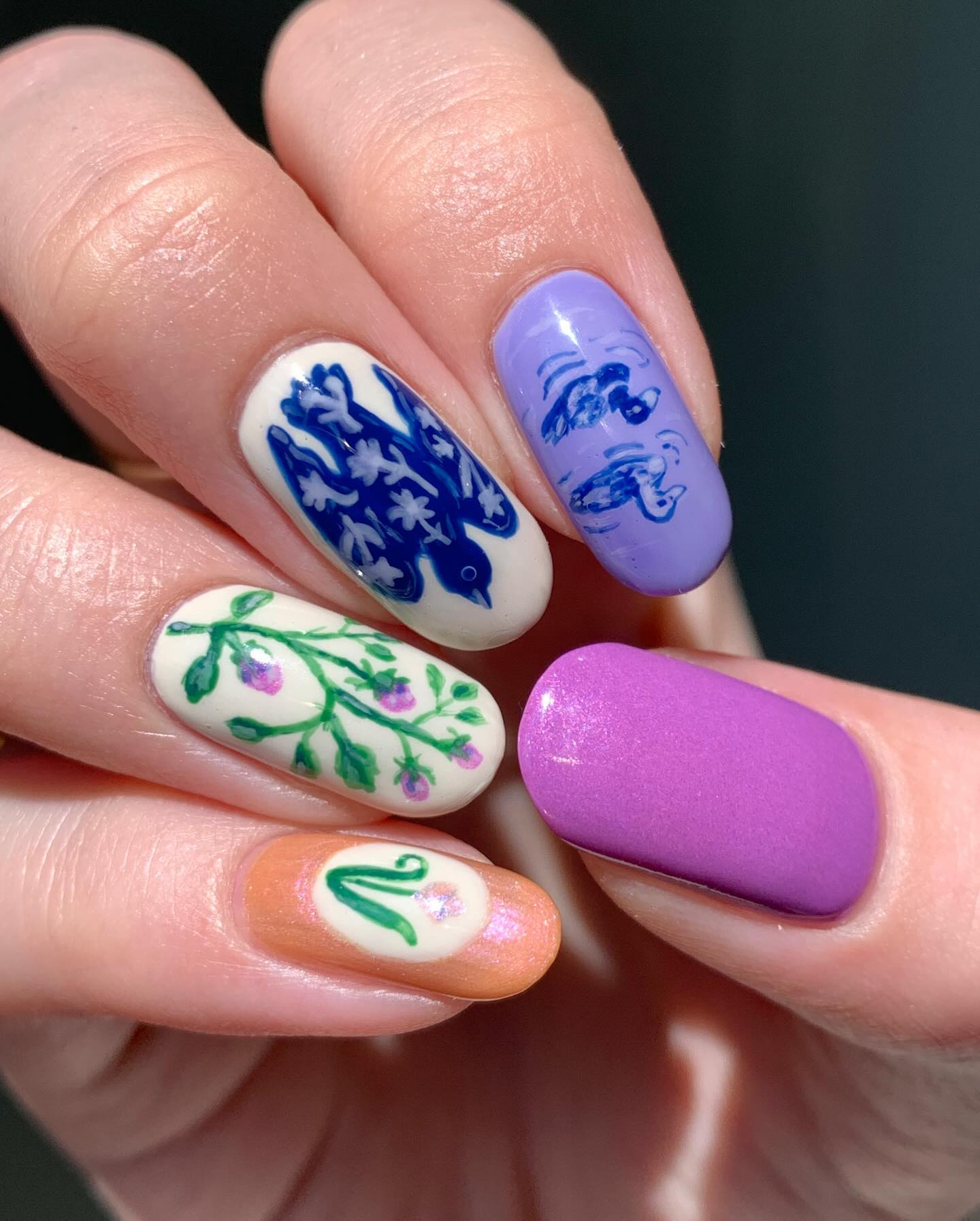 100+ Bright Summer Nail Designs To Try In 2024 images 73