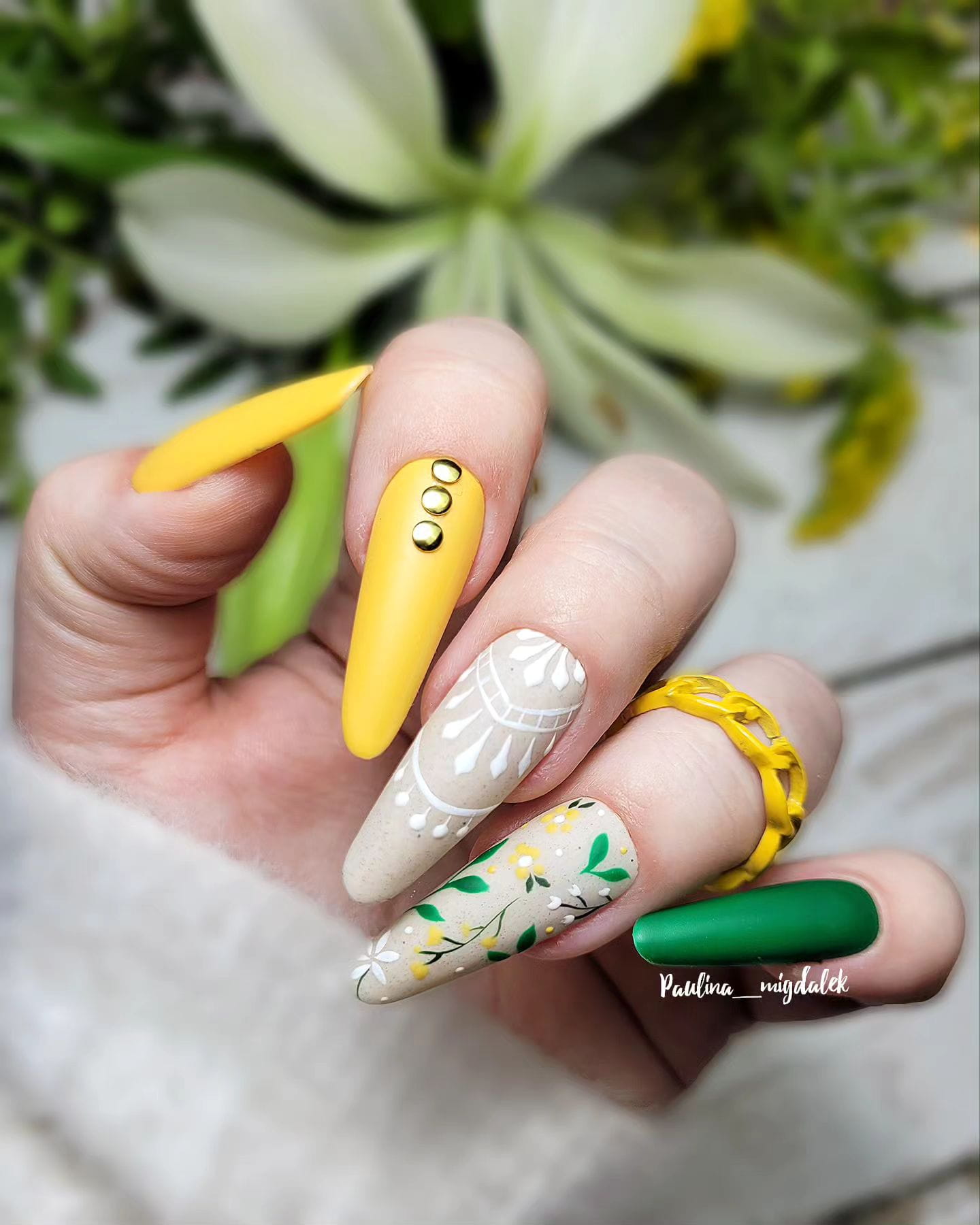 Top 100 Summer Nail Designs 2024 images 101