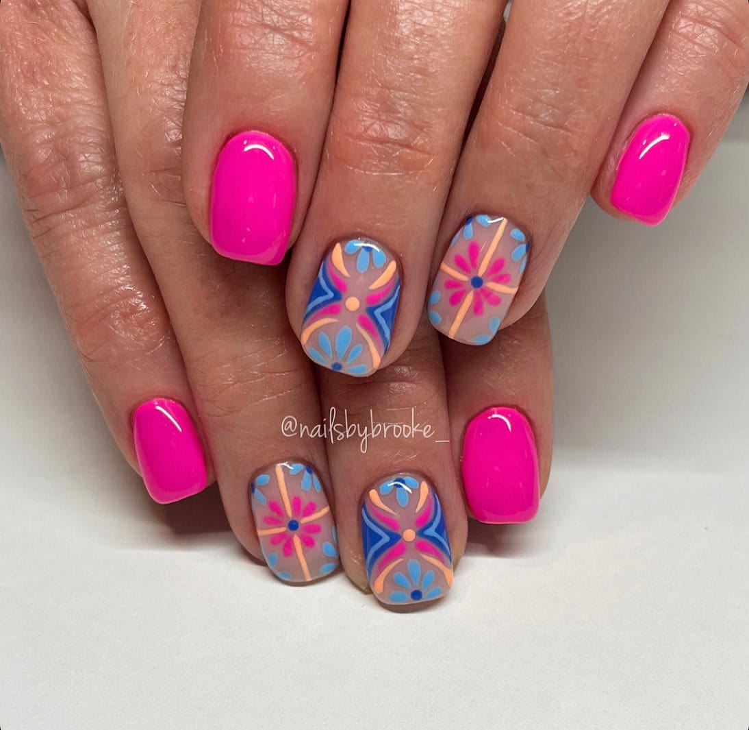 Top 100 Summer Nail Designs 2024 images 113