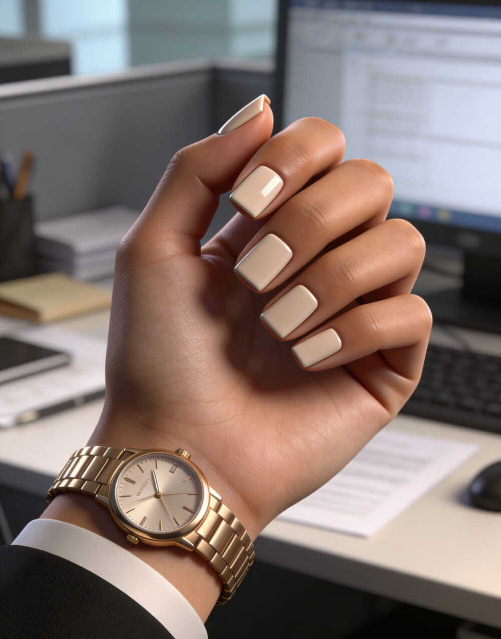 25+ Stunning Short Square Nails 2025: Minimalist & Chic Ideas For Your Next Manicure images 14