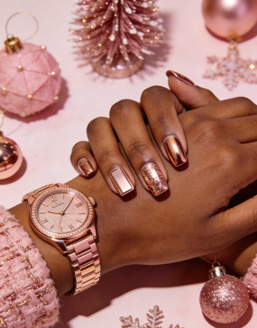 40+ Breathtaking Christmas Nails 2025: Festive Manicure Ideas That Look Expensive images 20