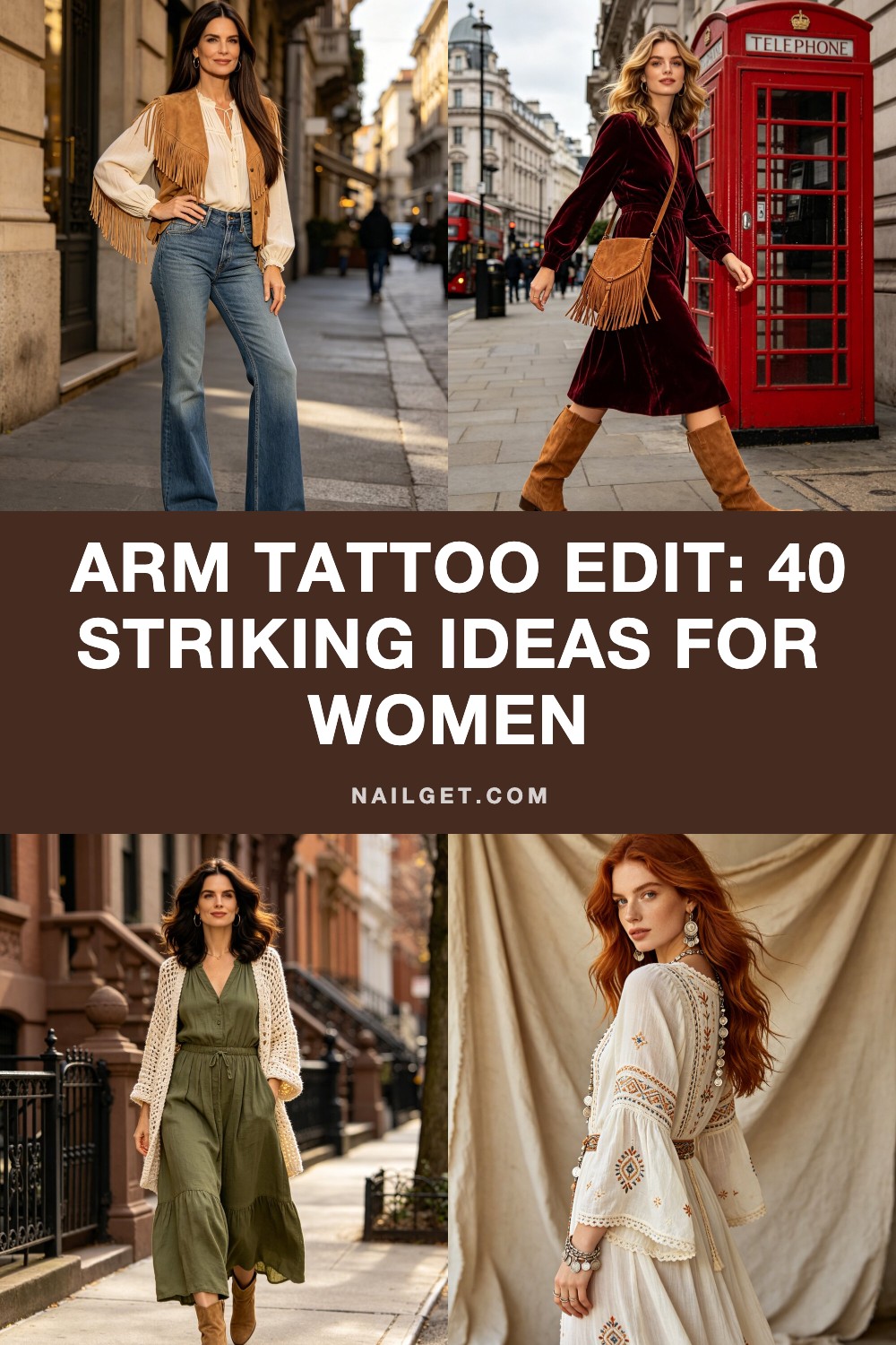 Arm Tattoo Edit: 40 Striking Ideas for Women Pinterest cover image