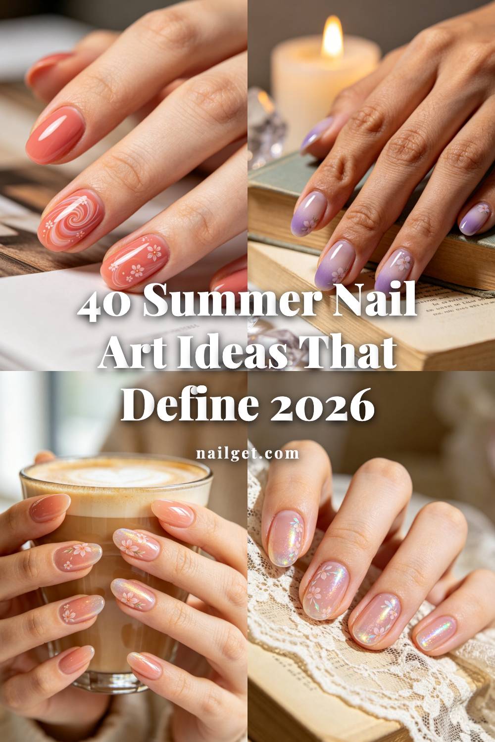 40 Summer Nail Art Ideas That Define 2026 Pinterest cover image