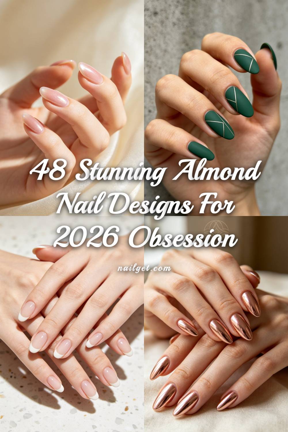 48 Stunning Almond Nail Designs for 2026 Obsession