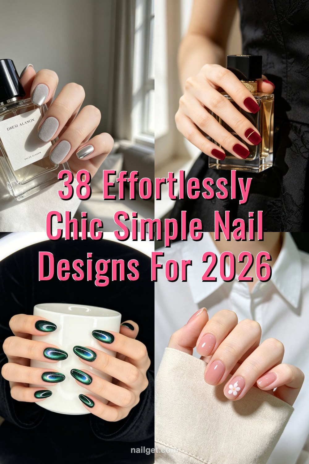 38 Effortlessly Chic Simple Nail Designs for 2026