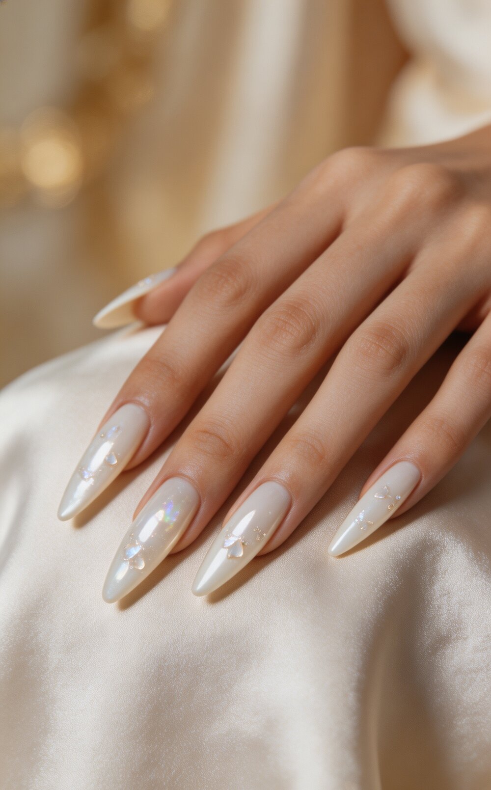 Pinterest Can't Stop: 36 White Nail Designs for 2026 – inspiration image 5