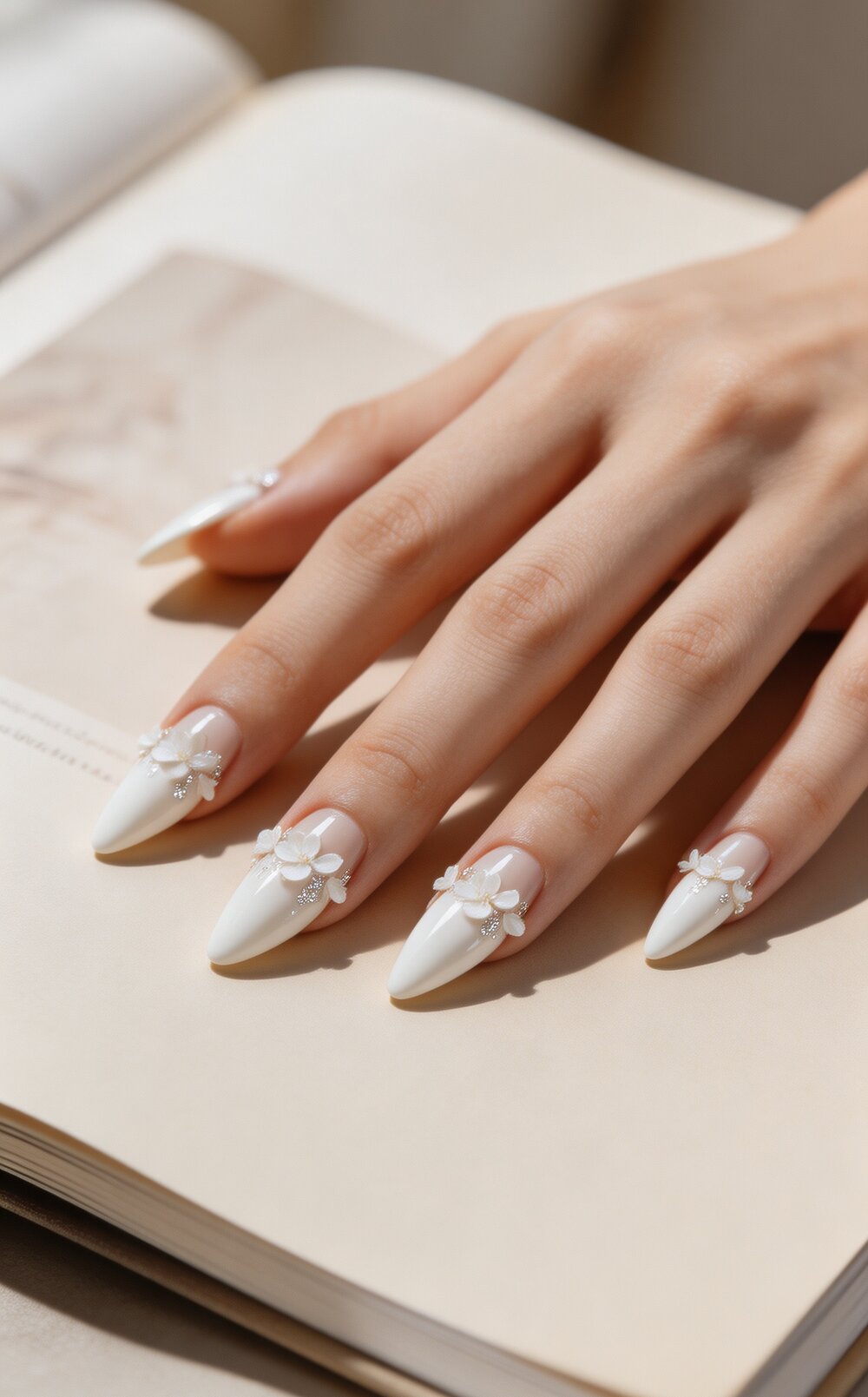36 Stunning White Nail Designs to Try This Season – inspiration image 20