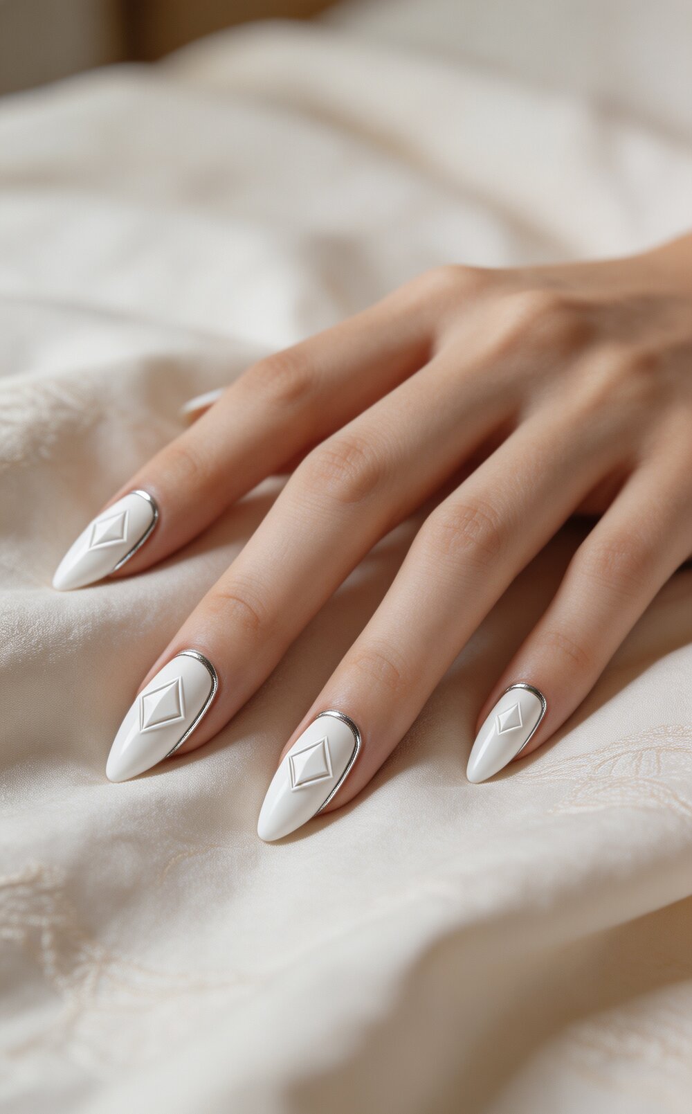 The 2026 White Nail Edit: 36 Chic Ideas – inspiration image 23