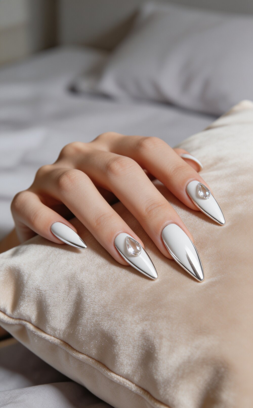 36 Viral White Nail Designs Everyone Is Saving – inspiration image 29